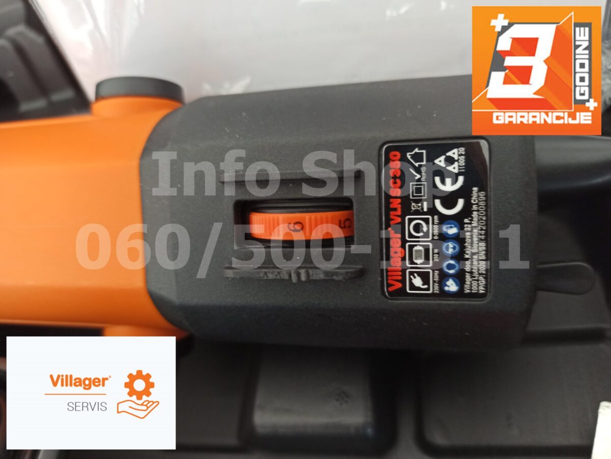 Električne makaze mašina za šišanje ovaca VLN SC 350 Villager - Slika 11