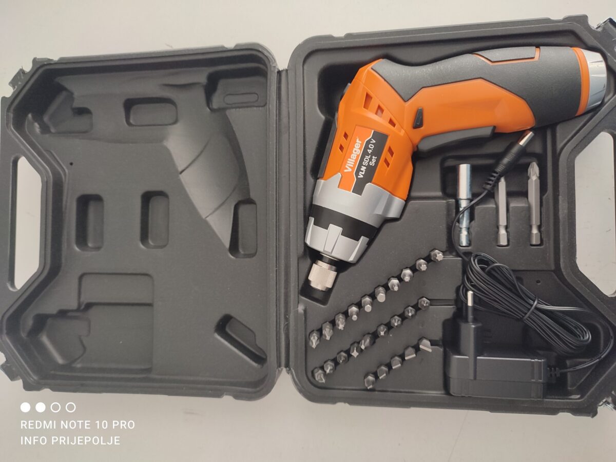 Akumulatorski odvijač Villager VLN SDL 4.0V se - Slika 3