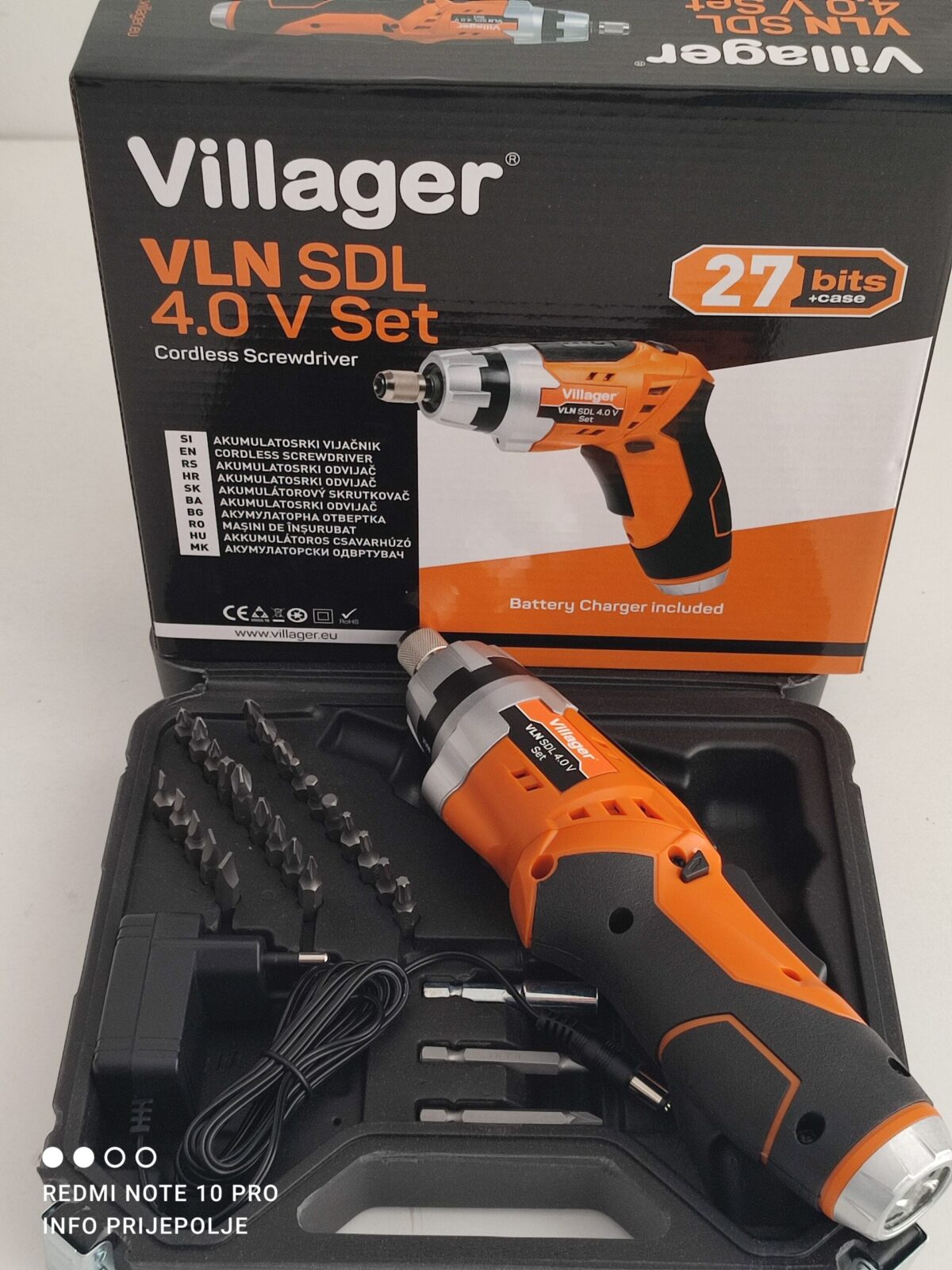 Akumulatorski odvijač Villager VLN SDL 4.0V se - Slika 5