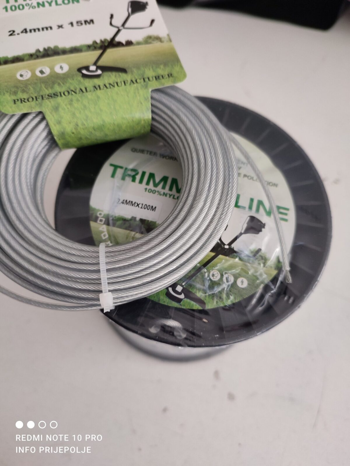 Aluminijumska pauk glava sa čeličnom žicom DMD - Slika 2