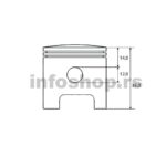 Klip H 357 fi 46 mm bolcna 12 mm AIP