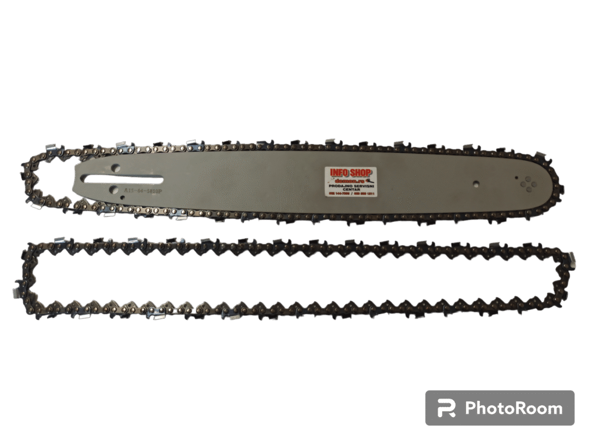 Mač sa dva lanca 15″  32 zuba | 1,5mm | 0,325″ - Slika 1