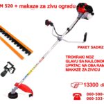 Trimer AGM 520+MAKAZE ZA ZIVU OGRADU