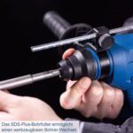 Scheppach aku udarna čekić bušilica SDS PLUS Brushless IXES Solo BC-RHD230-X+ set punjač 2.4A i baterija 2.0Ah - Slika 4