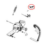 Blokada gasa Husqvarna 61 266 268 THORP - Slika 2