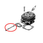 Brezon auspuha Husqvarna 61 66 266 Jonsered 630 - Slika 2