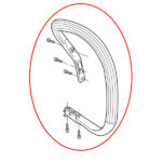 Cevasta ručka Husqvarna 340 345 350 THORP - Slika 2