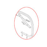 Cevasta ručka Husqvarna 365 371 372 THORP - Slika 2