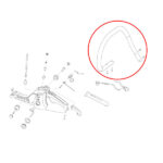 Cevasta ručka Kineske testere PN 4500 5200 Villager 24-30 THORP - Slika 2