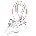 Cevasta ručka STIHL 064 066 MS 640 650 660 THORP - Slika 2