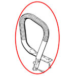 Cevasta ručka STIHL MS 340 360 pvc THORP - Slika 2