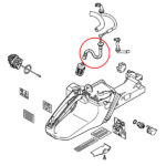 Crevo goriva STIHL MS 441 462 - Slika 2