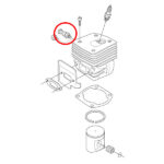 Dekompresor Husqvarna Oleo Mac M10x1mm THORP - Slika 2
