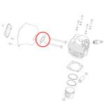 Dihtung auspuha Kineske testere PN 4500  Villager 24-30 THORP - Slika 2