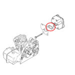 Dihtung auspuha STIHL 017 018 021 023 025 THORP - Slika 2