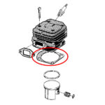 Dihtung cilindra Husqvarna 61 THORP - Slika 2