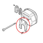 Držač auspuha Husqvarna 281 288 Ital - Slika 2