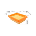 Filter vazduha STIHL FS 120 350 450 THORP - Slika 2