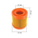 Filter vazduha TECUMSEH BVL BH ( 57x57x27 mm ) - Slika 2