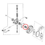 Igličasti ležaj 14x18x14 mm lančanika Dolmar 112 116 120 THORP - Slika 2