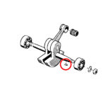 Kajla radilice Husqvarna 61 66 266 THORP - Slika 2