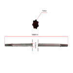Kardan Kineski trimeri. Villager BC 750 7 nuteva fi 8 mm 1530 mm THORP - Slika 2