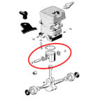 Klip Alpina 360 370 390 410 fi 39 mm bolcna 8 mm AM - Slika 2