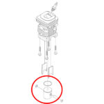 Klip Husqvarna 236 fi 37 mm bolcna 10 mm SUKOKI - Slika 2