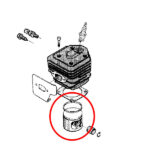 Klip Husqvarna 254 fi 45 mm bolcna 12 mm AIP - Slika 2
