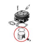 Klip Husqvarna 272 fi 52 mm bolcna 12 mm Meteor - Slika 2