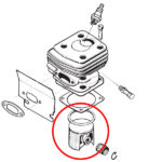 Klip Husqvarna 281 fi 52 mm bolcna 13 mm AIP - Slika 2