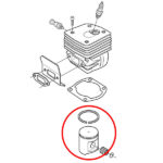 Klip Husqvarna 390 fi 55 mm bolcna 13 mm Meteor - Slika 2