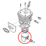 Klip Husqvarna 395 fi 56 mm bolcna 13 mm Meteor - Slika 2