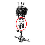 Klip Husqvarna 65 265 fi 48 mm bolcna 12 mm Meteor - Slika 2