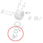 Klip Kineske testere PN 4500 Villager 24 fi 43 mm bolcna 11 mm THORP - Slika 2