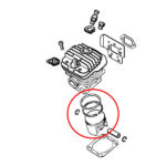Klip STIHL 044 fi 50 mm bolcna 10 mm Meteor - Slika 2