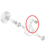 Klipnjača Husqvarna 365 371 372 Jonsered 2065 2165 - Slika 2