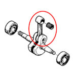 Klipnjača Husqvarna 40 51 55 Jonsered 2041 2045 Ital - Slika 2