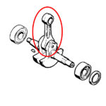 Klipnjača STIHL 044 bolcna 12 mm Ital - Slika 2