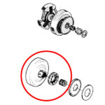 Lančanik THORP HU400LC-A7N Husqvarna 61 266 3/8" sa prstenom - Slika 2