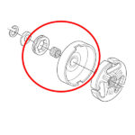 Lančanik THORP JO265LC-A7X Husqvarna 365 371 372 3/8" sa prstenom - Slika 2