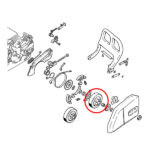 Lančanik THORP ST305-R6N STIHL 017 018 021 023 025 3/8” - Slika 2