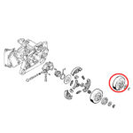 Lančanik THORP ST328-A7N STIHL 064 066 3/8" - Slika 2