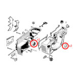 Ležajevi i semerinzi radilice Husqvarna 61 66 266 - Slika 2