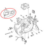 Lim mača Husqvarna 340 345 346 350 351 353 357 359 stari tip unutrašnji - Slika 2