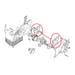 Lim mača STIHL 070 090 MS 720 par - Slika 2