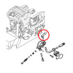 Lulica uljne pumpe STIHL 029 030 031 039 MS 290 310 311 390 391 pvc THORP - Slika 2