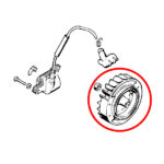 Magnet STIHL 038 MS 380 - Slika 2