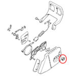 Matica mača STIHL 009 026 038 064 066 19 mm THORP - Slika 2