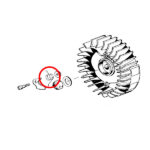 Opruga cape dekle startera Alpina 36 55 - Slika 2